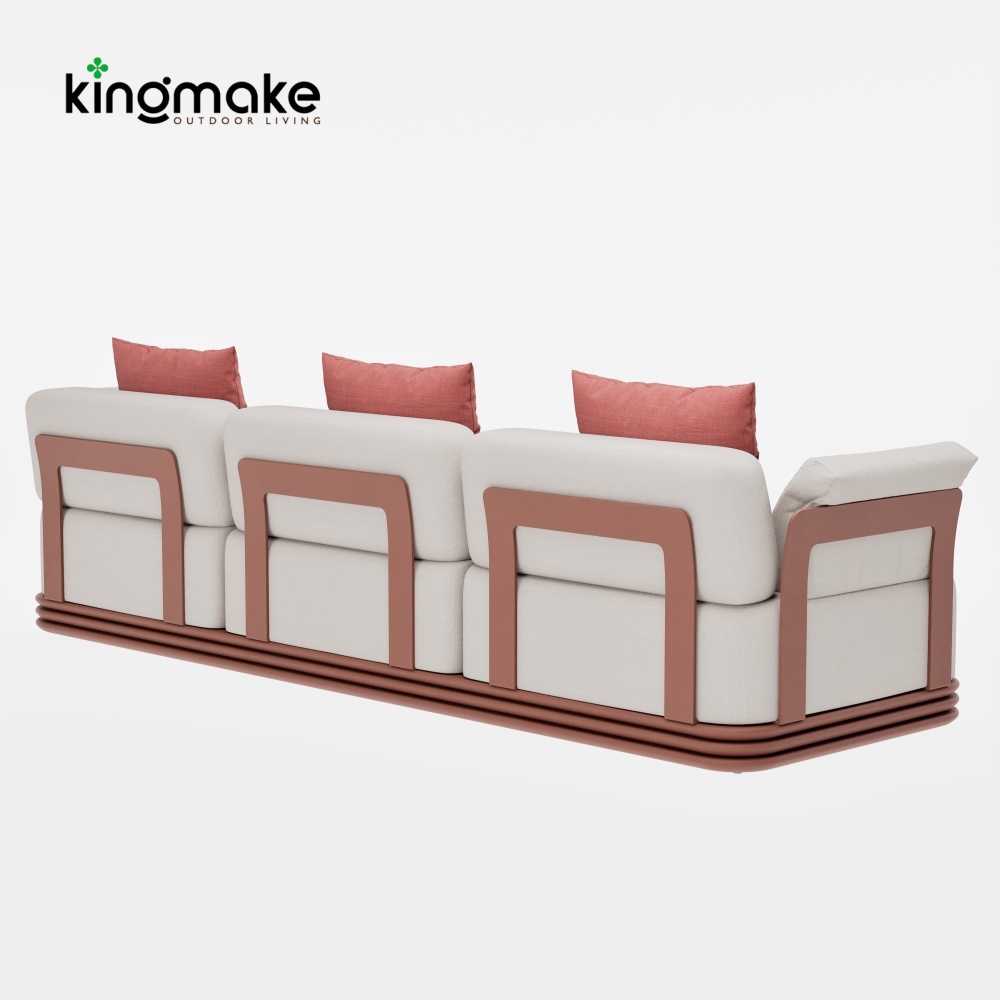 Layva Collection Outdoor Three-Seat Sofa
