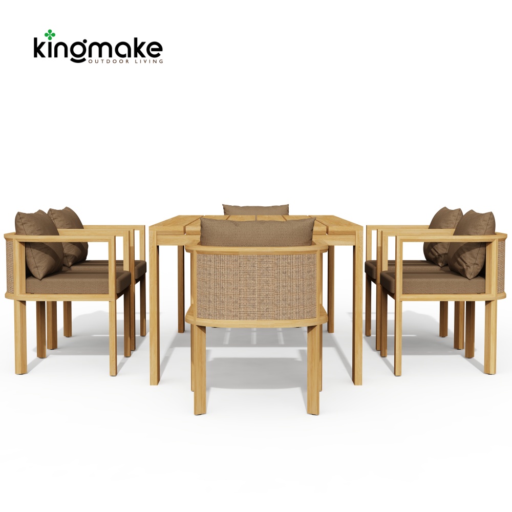 high-end maui cane collection dining set