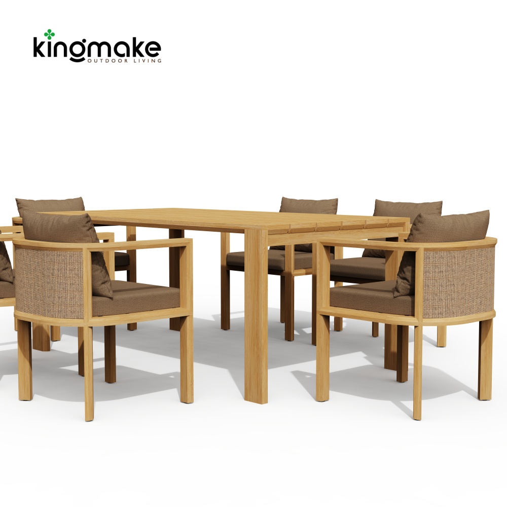 high-end maui cane collection dining set