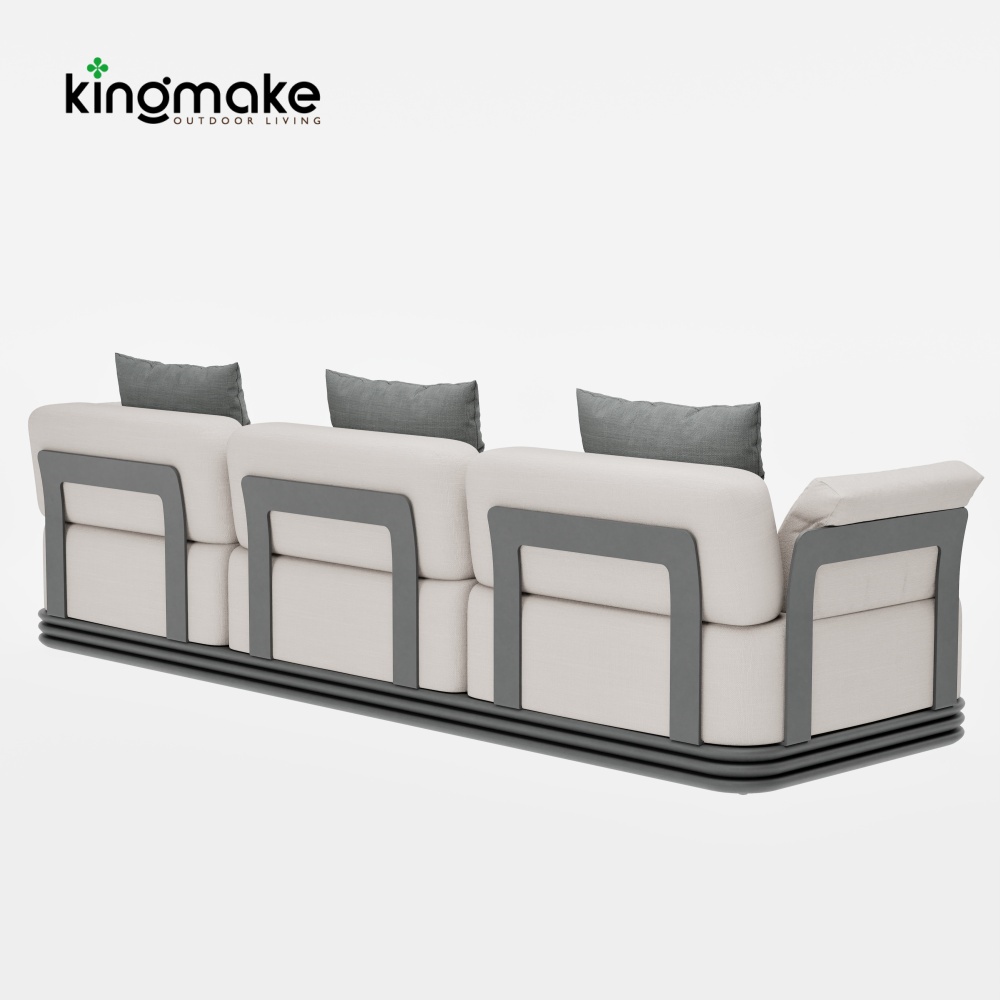 Layva Collection Outdoor Three-Seat Sofa