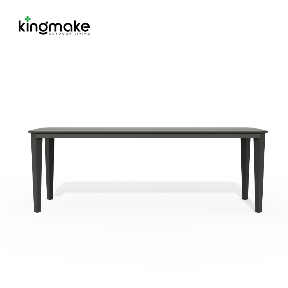Cima Collection Modern Minimalist Aluminum Outdoor Dining Set