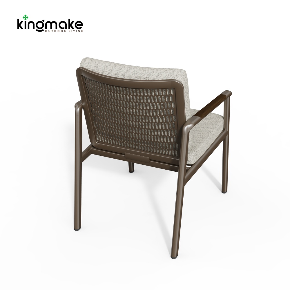 Cenxi Collection Aluminum Bronze Outdoor Dining Set