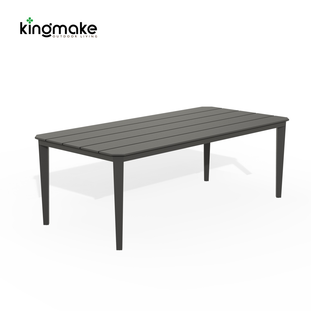 Cima Collection Modern Minimalist Aluminum Outdoor Dining Set