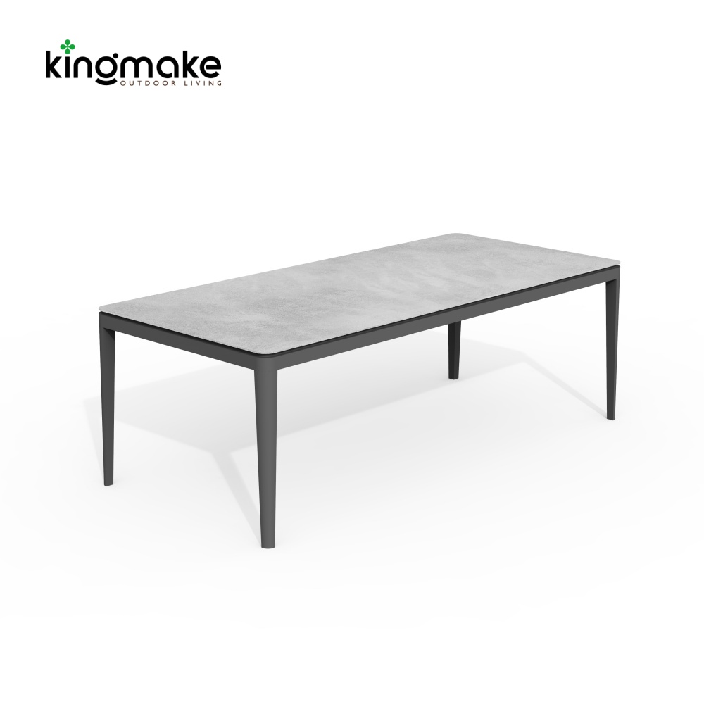 Rope Weave Aluminum Outdoor Dining Set