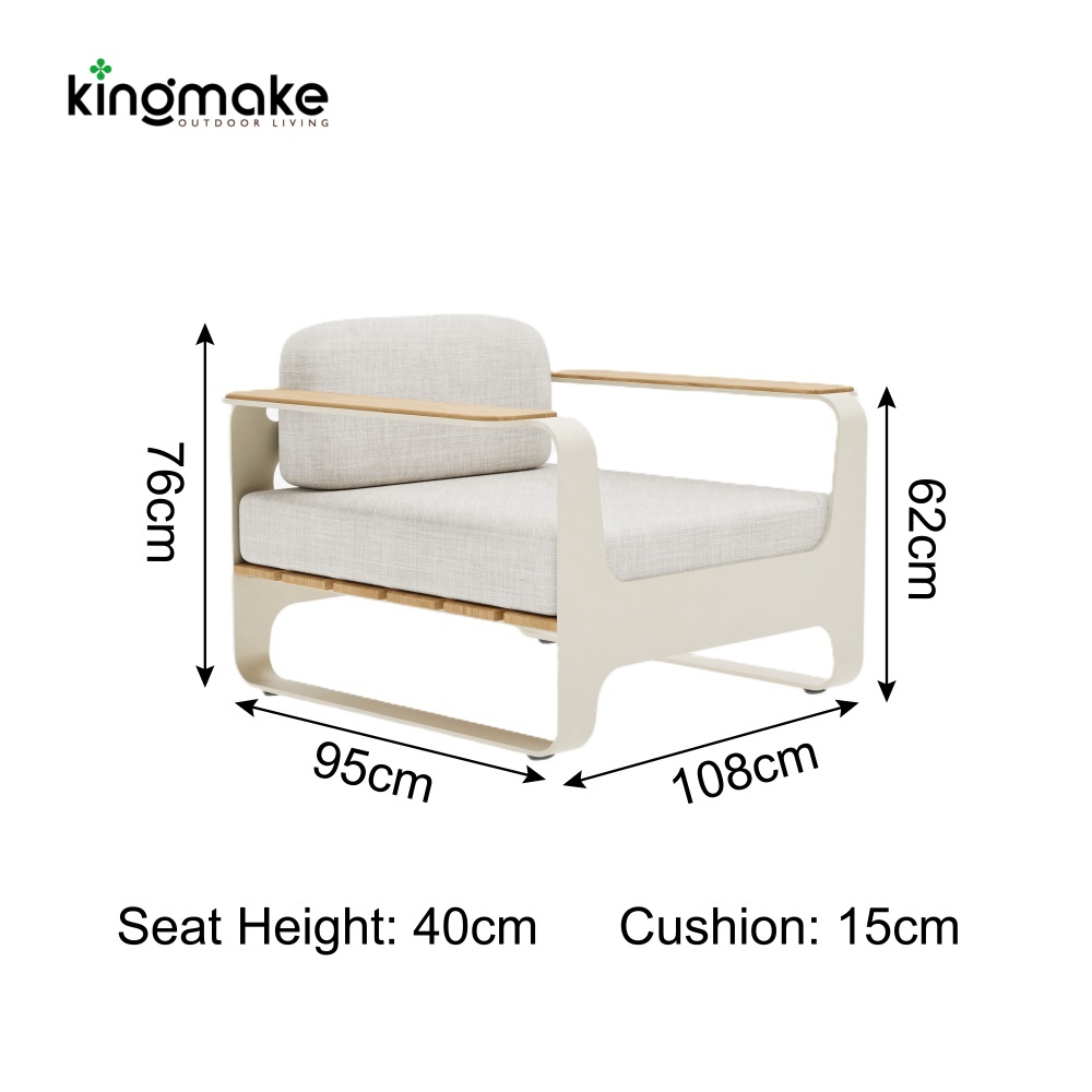 Alpha Collection Luxury Sofa Set For Poolside