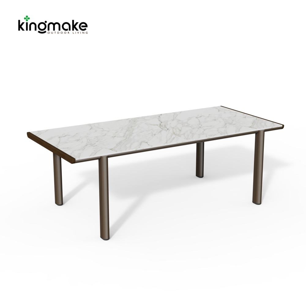 Cenxi Collection Bronze Outdoor Dining Set