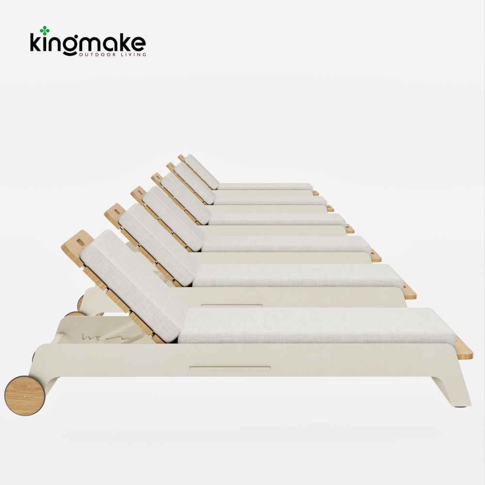 Alpha Collection Luxury Sun Lounger For Poolside