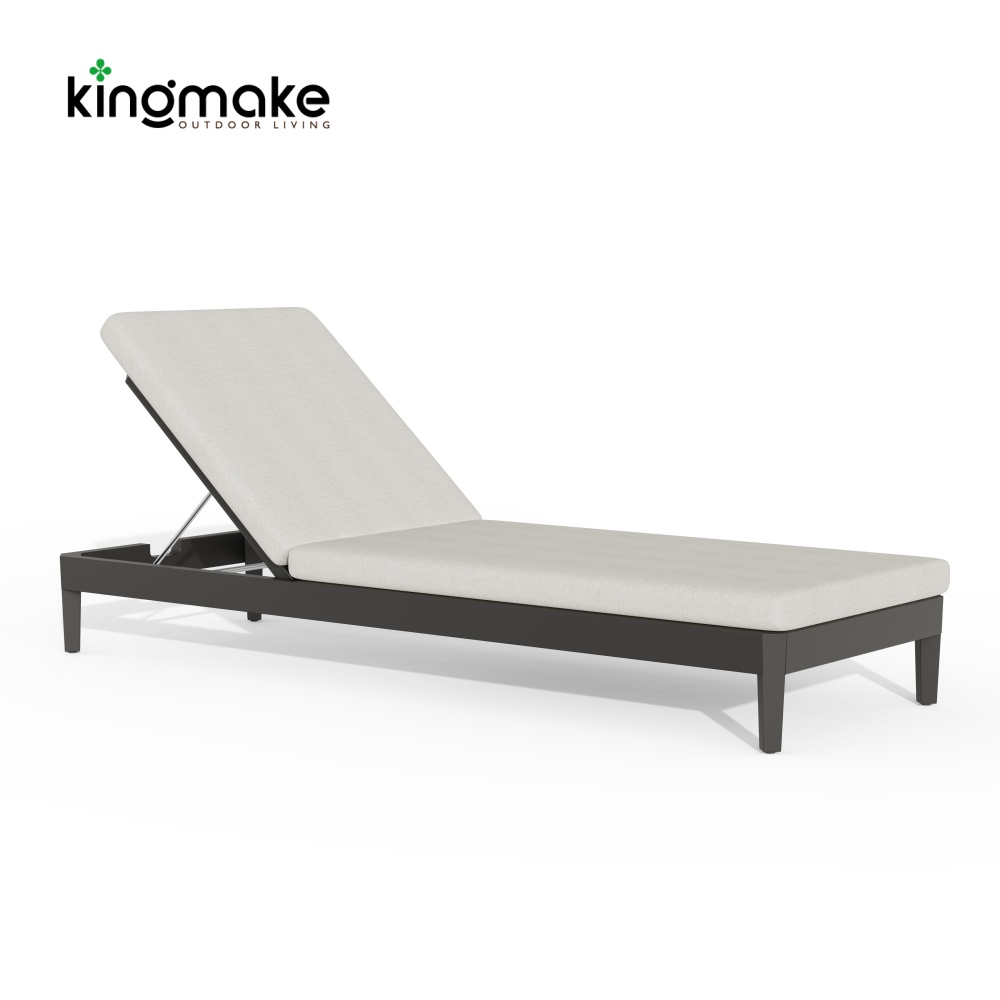 Cima Collection Aluminum Outdoor Sun Lounger