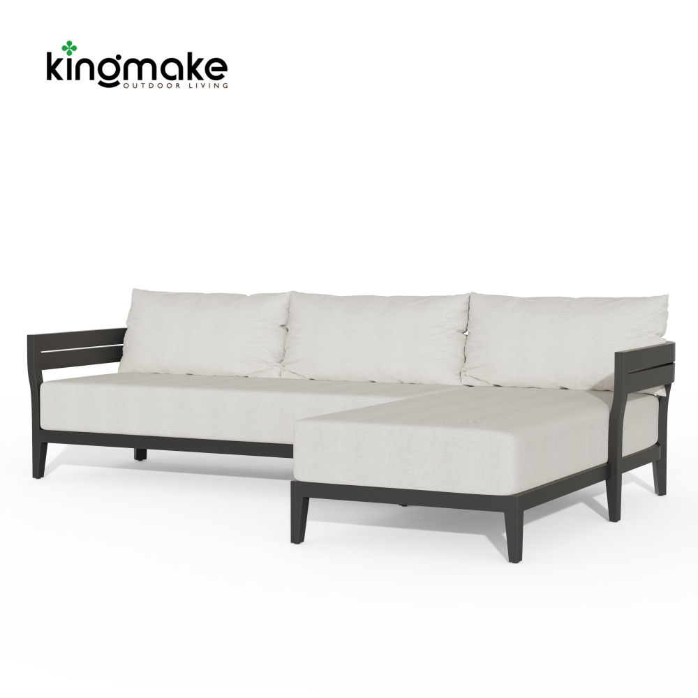 Cima Collection Aluminum Outdoor Sofa Set 