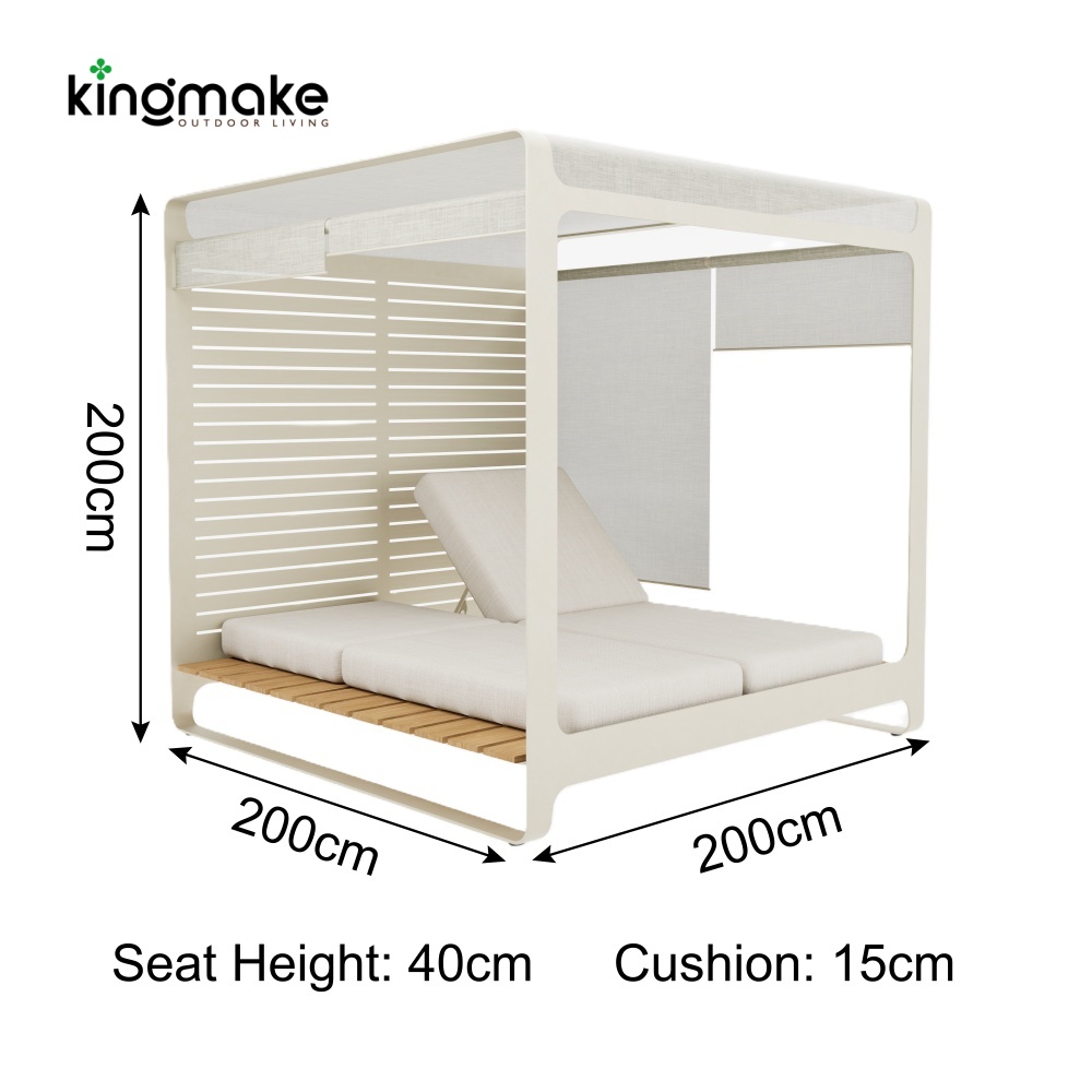 Alpha Collection Luxury Daybed For Poolside