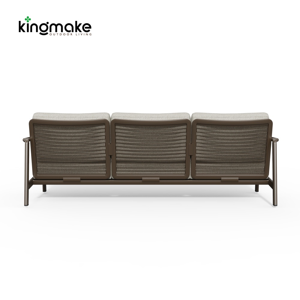 Cenxi Collection Aluminum Three Seaters Sofa