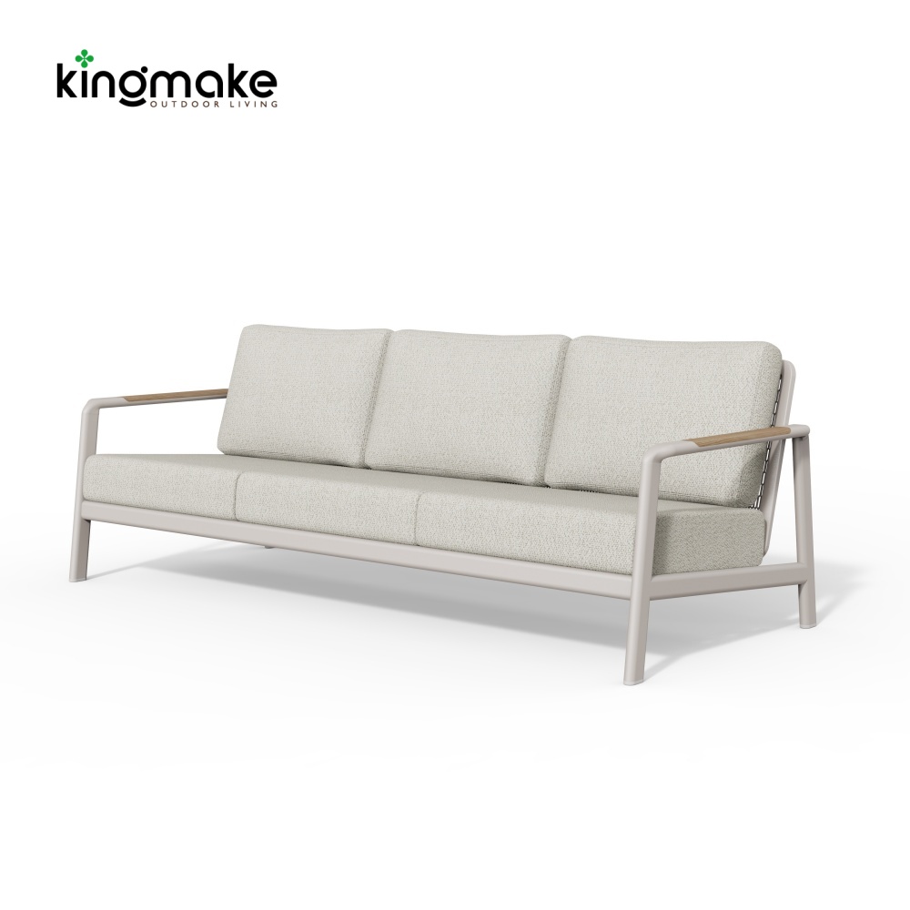 Cenxi Collection Aluminum Three Seaters Sofa