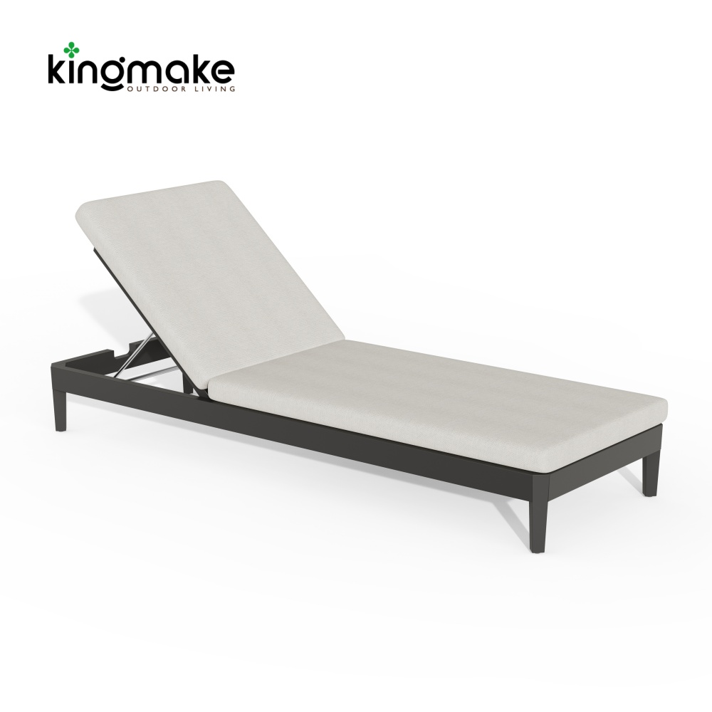 Cima Collection Aluminum Outdoor Sun Lounger