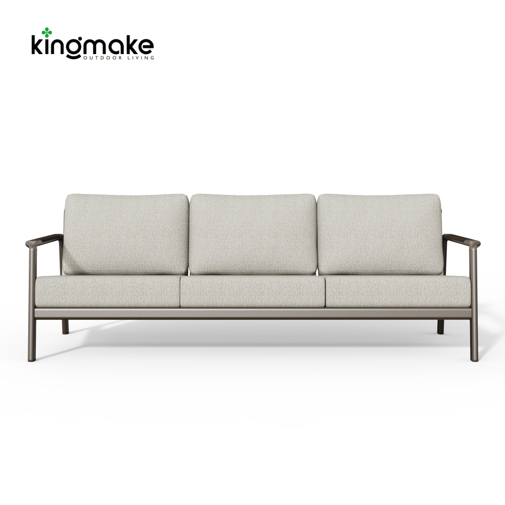 Cenxi Collection Aluminum Three Seaters Sofa
