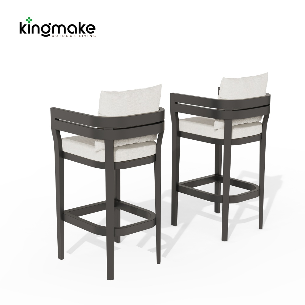 Cima Collection Aluminum Outdoor Bar Set