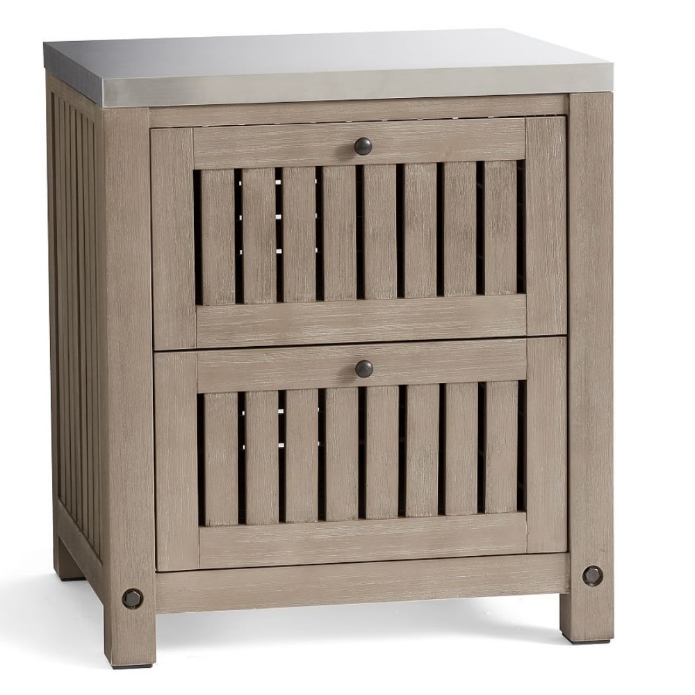 Premium Solid Teak Outdoor Kitchen Cabinets KMO1510