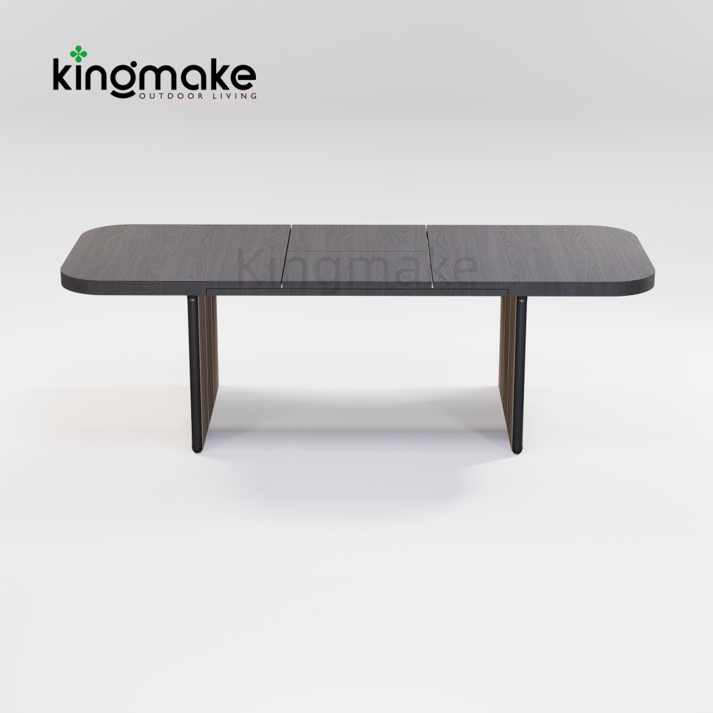 Modern Aluminum Woven Dining Set KMD18010