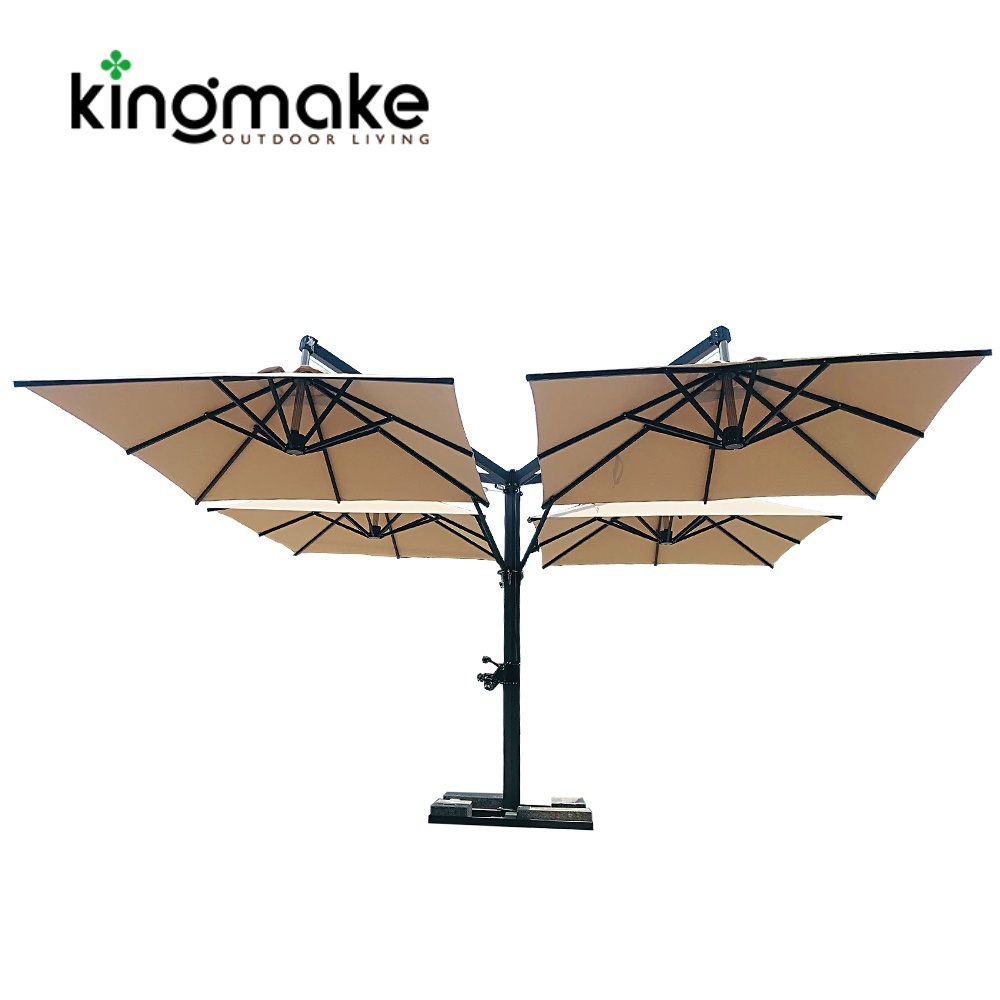 Quad-Section Canopy Patio Umbrella KMS1623-4H