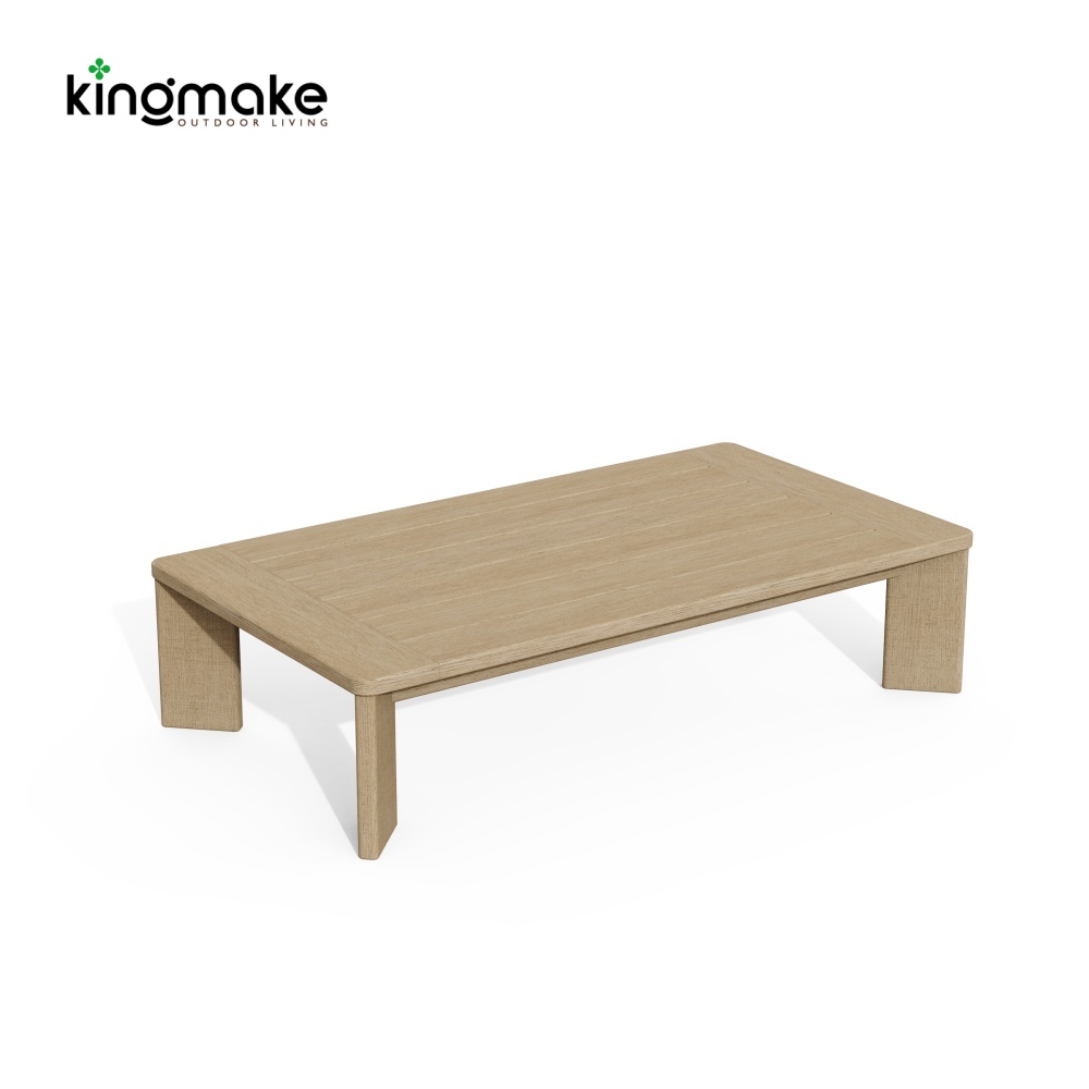 Modern Teak Outdoor Sofa KM18038