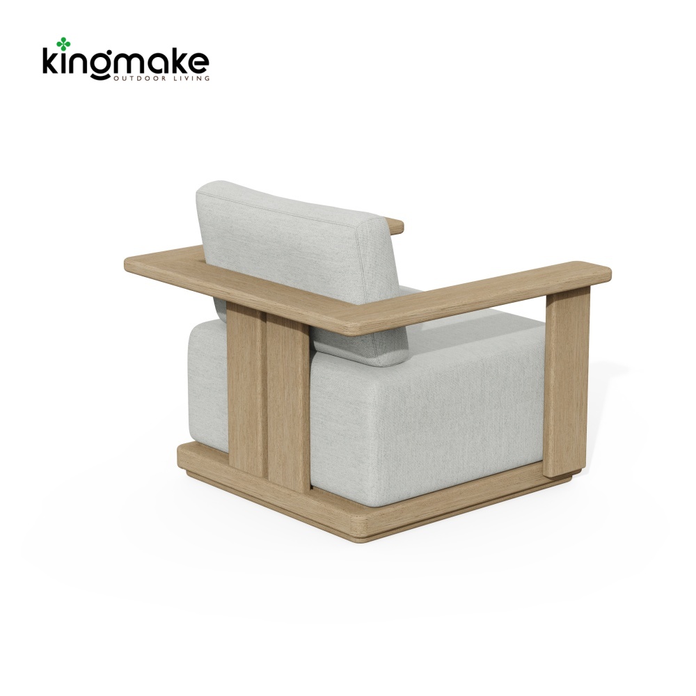 Modern Teak Outdoor Sofa KM18038
