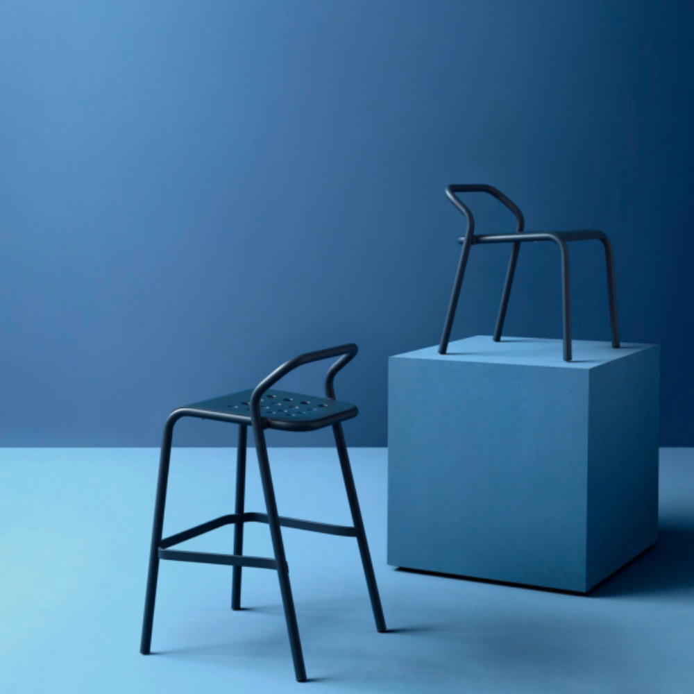 Modern Durable Aluminum Bar Stool KM7317