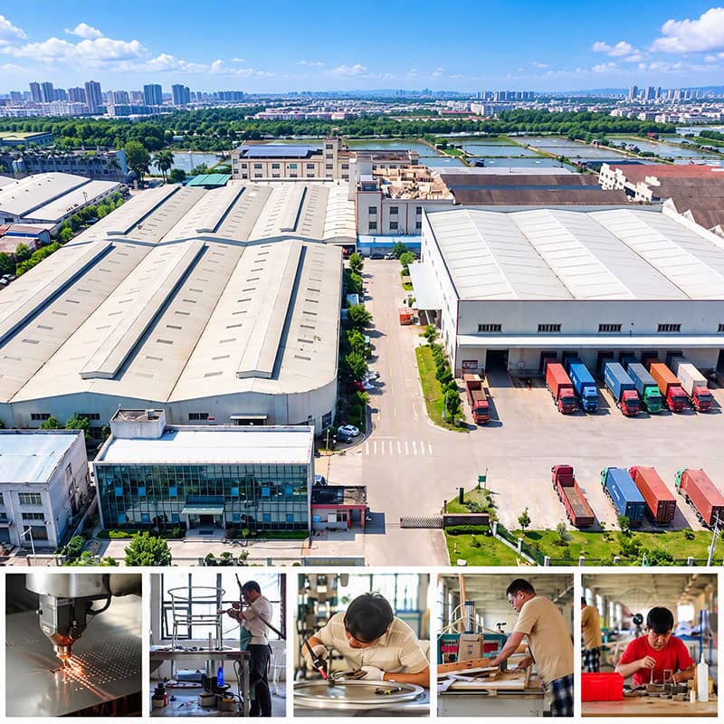 Kingmake outdoor furniture factory floor in Foshan, Guangdong
