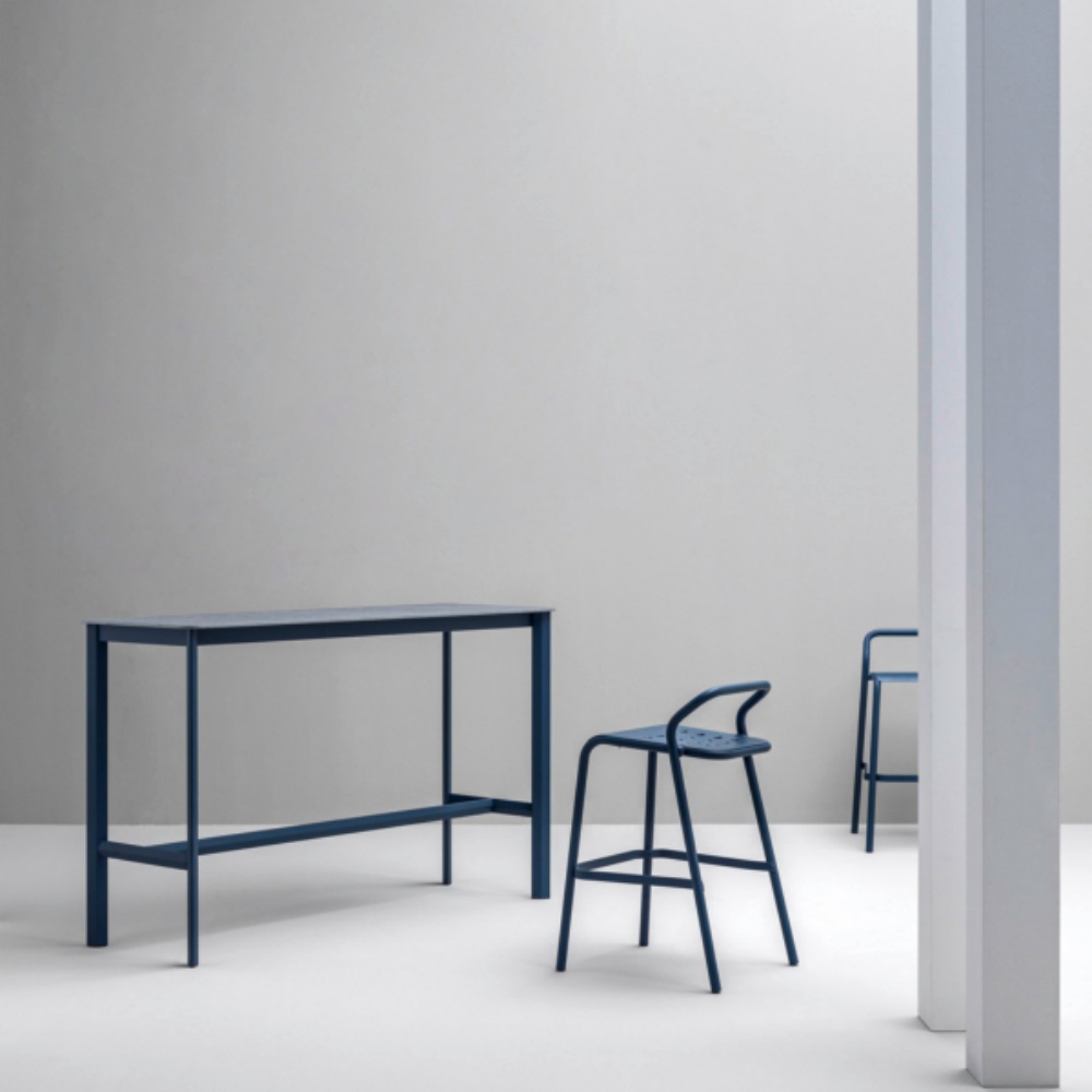 Modern Durable Aluminum Bar Stool KM7317