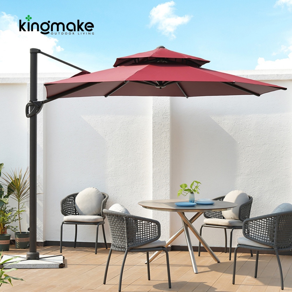 High-end Aluminum Cantilever Umbrellas KM8204