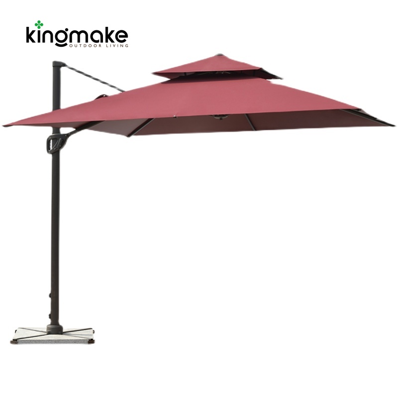 High-end Aluminum Cantilever Umbrellas KM8204