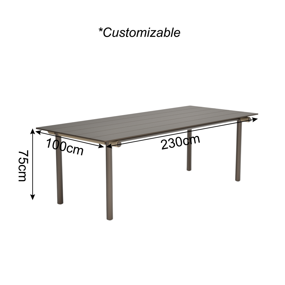 Niva Collection Outdoor Dining Set 
