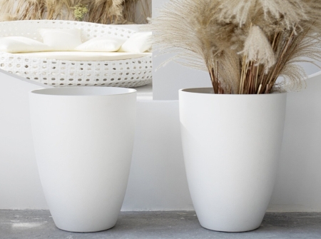 Modern GRC Round Outdoor Planter KM9007