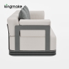Layva Collection Outdoor Three-Seat Sofa
