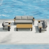 Aluminum Rope Woven Outdoor Sofa KMD18001