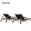 Cenxi Collection Aluminum Adjustable Outdoor Sun Lounger