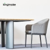 Modern Upholstered Rectangular Outdoor Dining Set KM18019