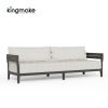 Cima Collection Aluminum Outdoor Three Seater Sofa