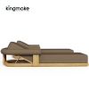 Modern Teak Wood Outdoor Sun Lounger – Mali Collection