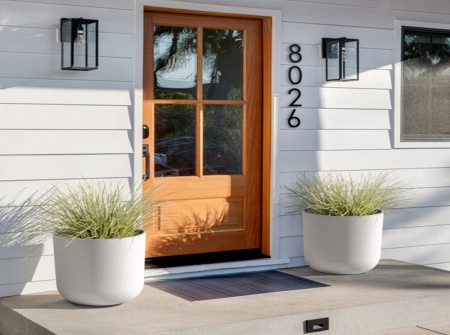 Modern GRC Round Outdoor Planter KM9006