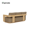 Modern Teak Neo Collection Outdoor Sofa KM18026-T