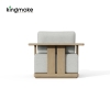 Modern Teak Outdoor Sofa KM18038
