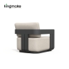 Modern Aluminum Neo Collection Outdoor Single Sofa KM18026