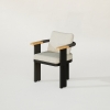 Modern Aluminum Rope Woven Garden Chair KMD18001