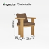 kinglife colletion luxury teak dining set