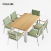 modern aluminum vintis collecton dining set