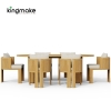 High-End Teak Dining Set