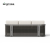 High-End Aluminum Outdoor Sofa KM18040