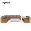high-end teak maui colletion sofa