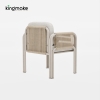 M.Y. Collection Aluminum Arched Outdoor Chair