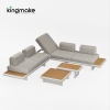 Modern L-Shape Outdoor Sofa KM18043