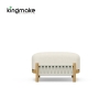 Modern Wooden Powder-Coated Aluminum Sofa KMD18028